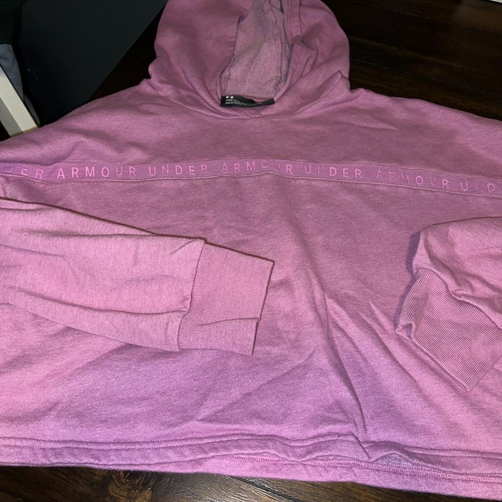 Cropped top hoodie